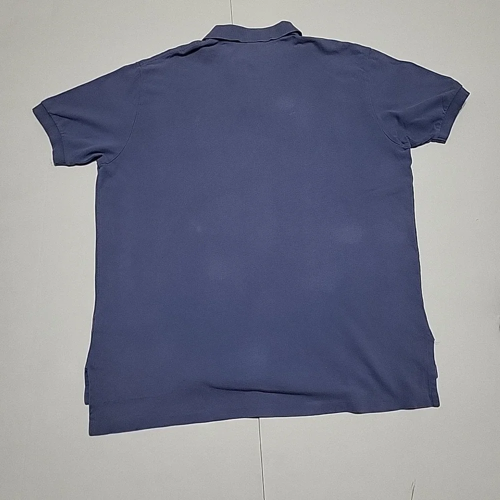 Polo Ralph Lauren Polo Shirt Mens XXL Light Blue Classic Fit Short Sleeve Casual